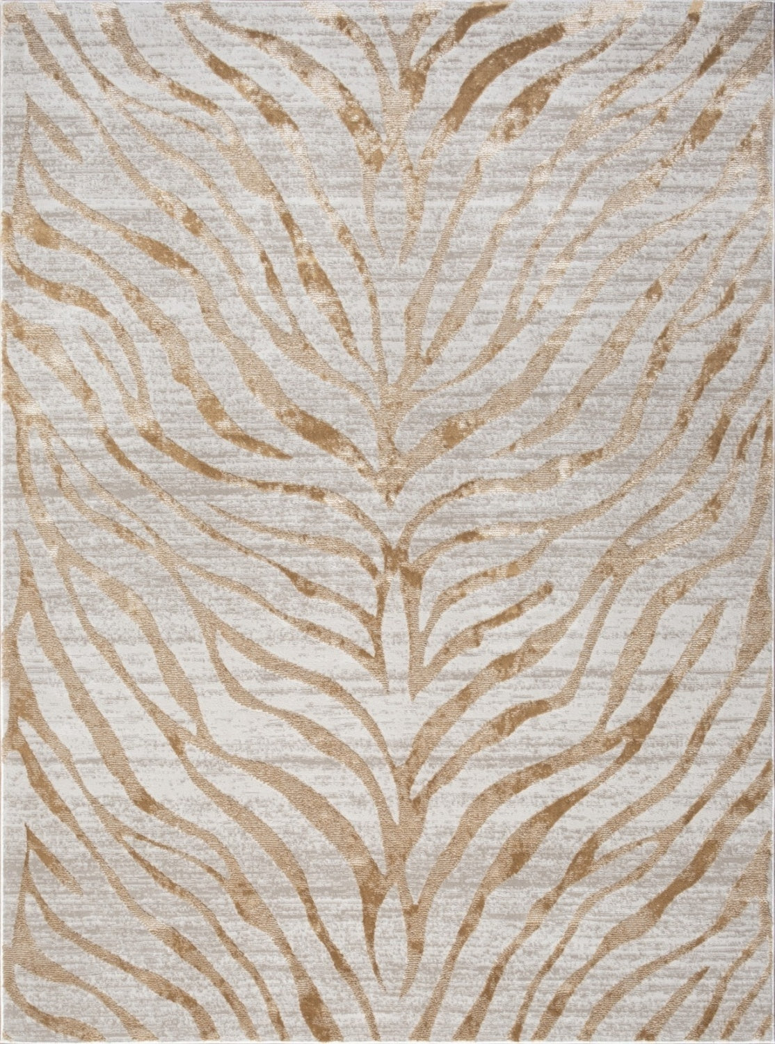 Elegance Gold Area Rug measuring 7 ft. 10 in. x 10 ft. 3 in., featuring a luxurious gold color and soft texture, perfect for home decor.