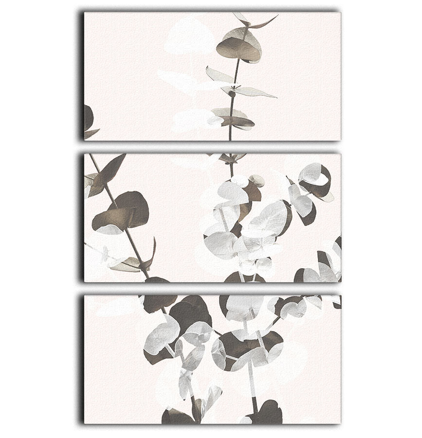 Eucalyptus Creative 12 3 Split Panel Canvas Print showcasing vibrant nature scenes in a modern design.