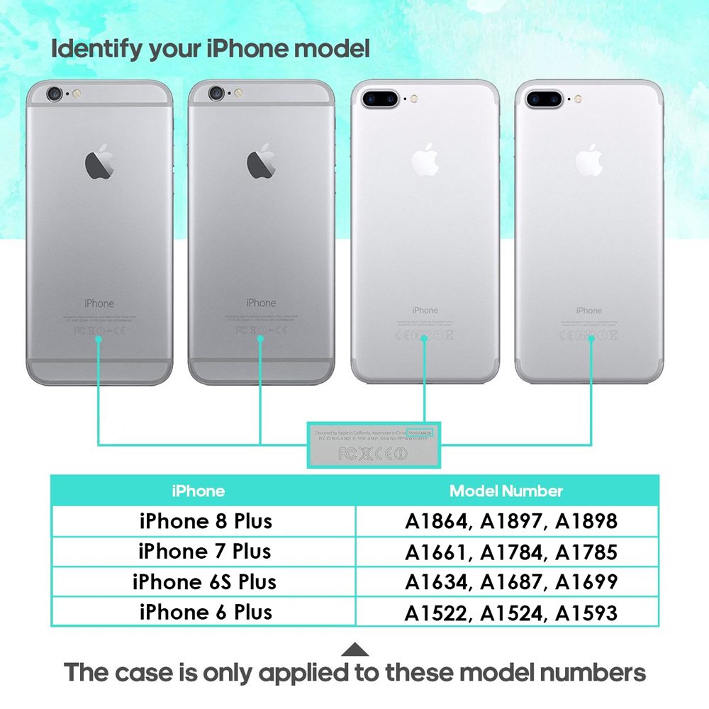 iCoverLover Clear Cover Case for iPhone 8 Plus, 7 Plus, 6S Plus, and 6 Plus, showcasing its transparent design and lightweight build.