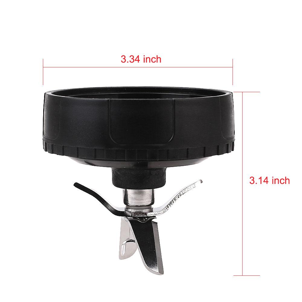 For Nutri Ninja 5 Fin Extractor Blade replacement part with seal and base, designed for optimal blending performance.