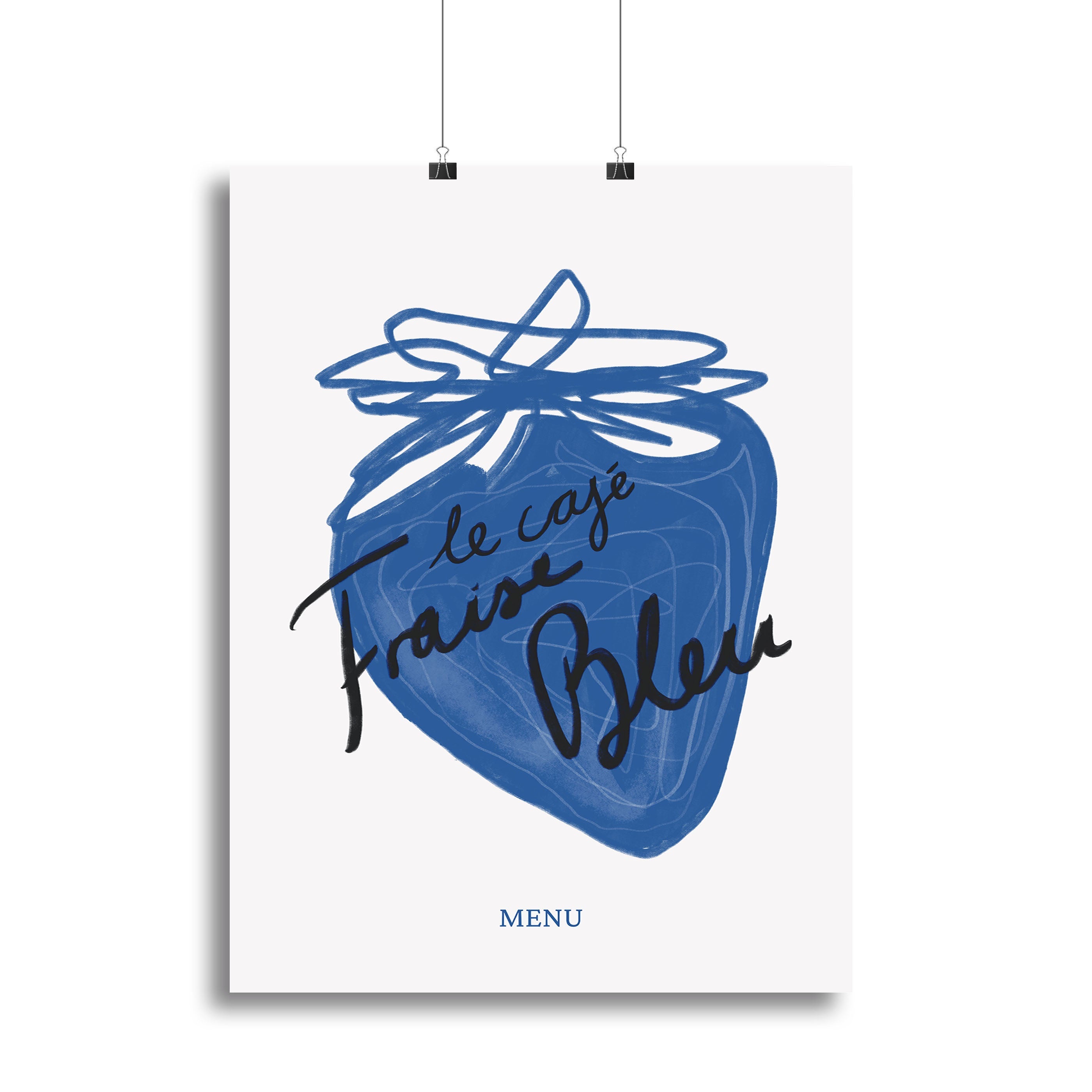 Fraise Canvas Print showcasing vibrant colors and modern design, perfect for home decor.