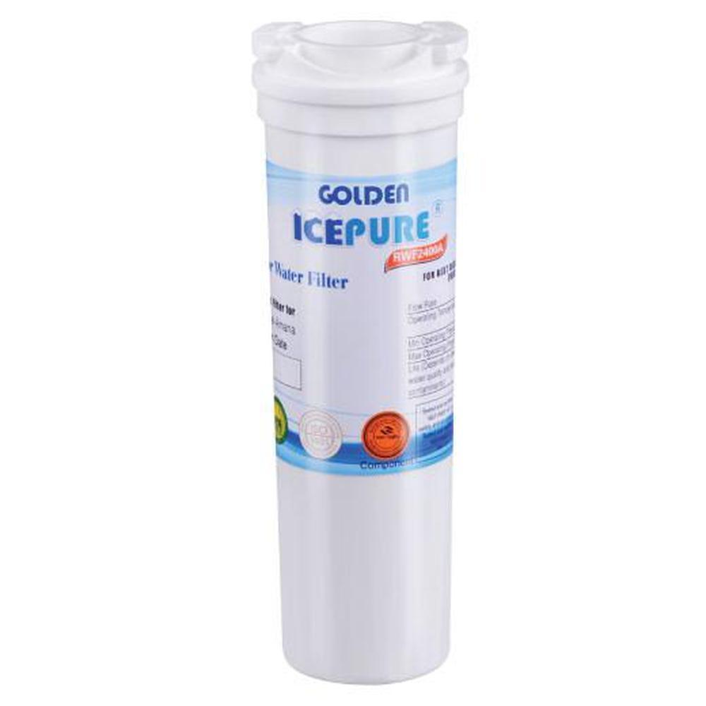 RFC2400A RWF2400A fridge water filter cartridge for Fisher & Paykel, showcasing its design and packaging.