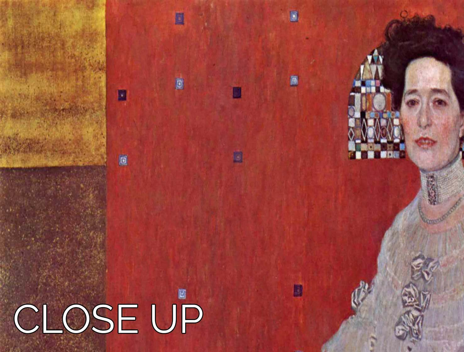 Fritza Reidler Klimt 3 Split Panel Canvas Print showcasing vibrant colors and intricate designs, perfect for home or office decor.