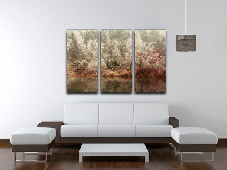 Frozen 3 Split Panel Canvas Print showcasing vibrant colors and elegant design, perfect for home decor.