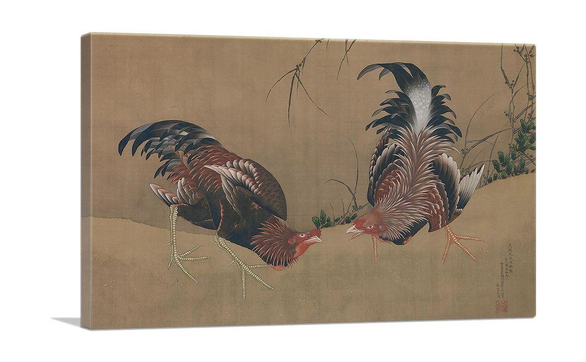 A vibrant canvas print from the Gamecocks 1838 collection showcasing modern art and abstract designs, perfect for home decor.