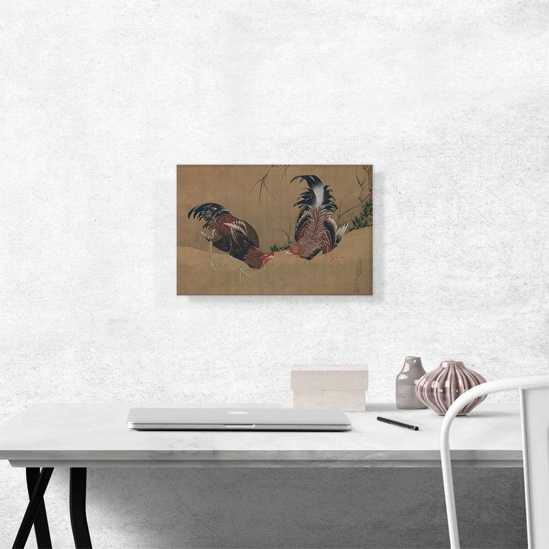 A vibrant canvas print from the Gamecocks 1838 collection showcasing modern art and abstract designs, perfect for home decor.