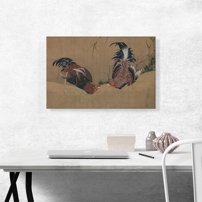 A vibrant canvas print from the Gamecocks 1838 collection showcasing modern art and abstract designs, perfect for home decor.