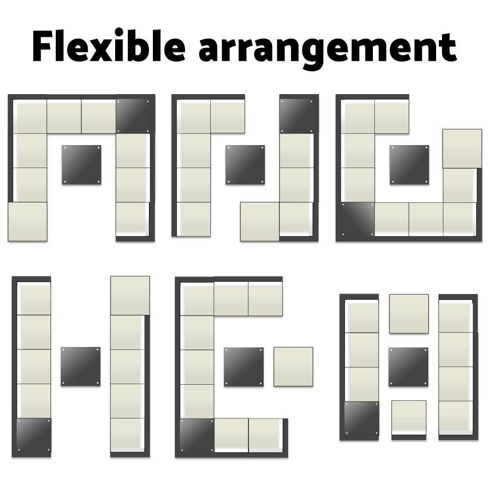 Gardeon 11PC Outdoor Furniture Set featuring wicker sofas, cushions, and a glass-top table, perfect for outdoor lounging.