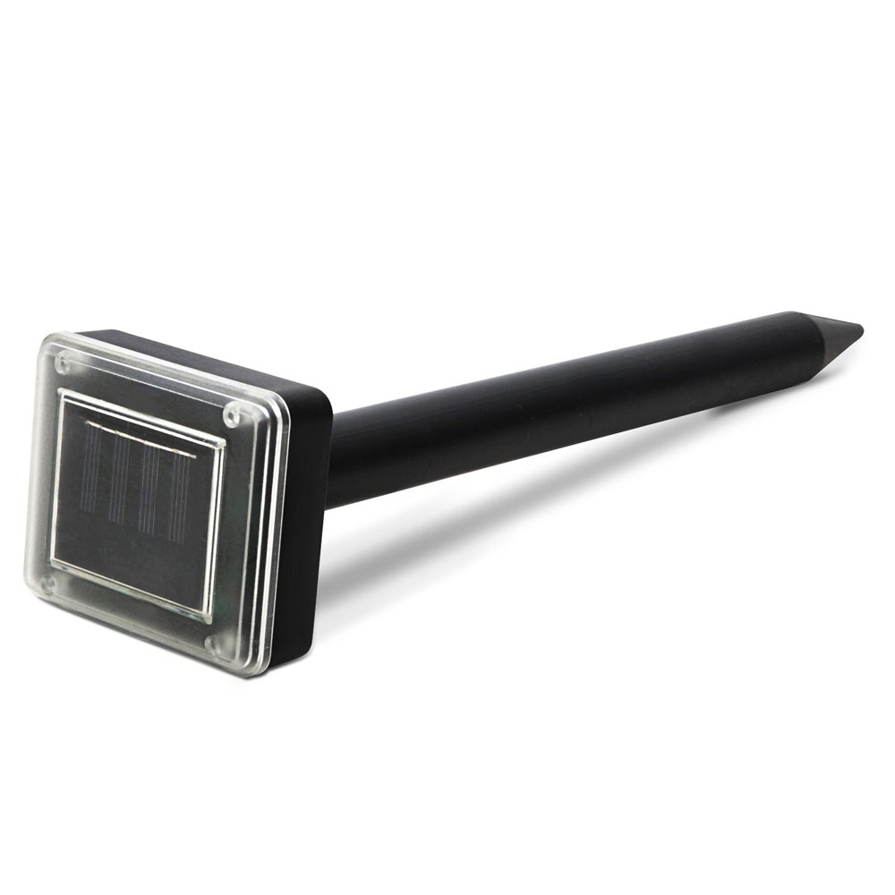 Gardeon Snake Repeller 12X set, featuring solar-powered units designed to deter snakes humanely in outdoor spaces.