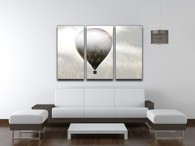 A stunning 3-panel canvas print featuring captivating artwork, perfect for home or office decor.