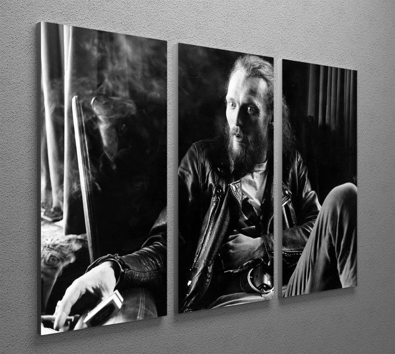 Ginger Baker 3 Split Panel Canvas Print showcasing vibrant colors and intricate designs, perfect for enhancing any living space.