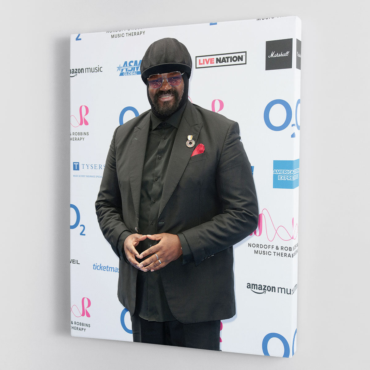 A beautiful Gregory Porter canvas print showcasing vibrant colors and intricate details, perfect for enhancing any decor.