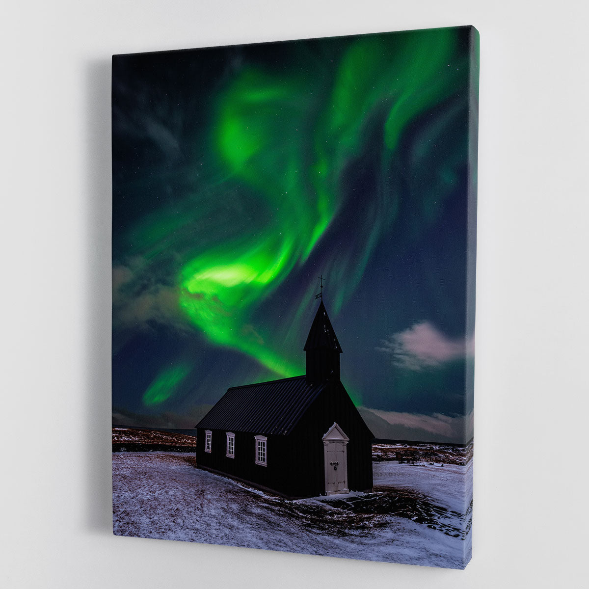 A beautiful Green Spirits Canvas Print featuring vibrant colors and intricate designs, perfect for home or office decor.