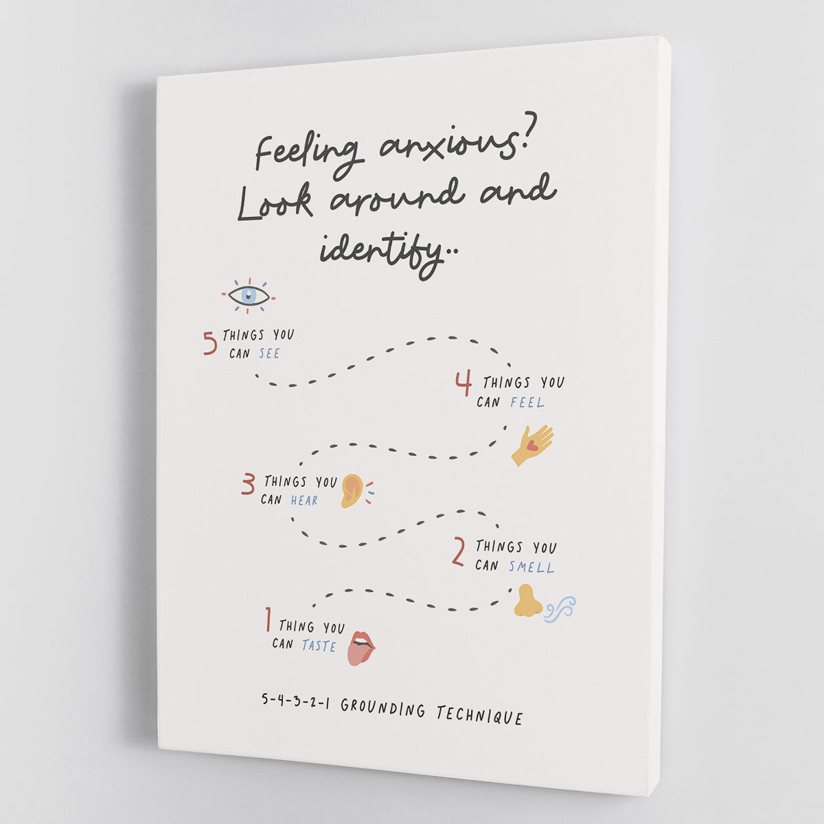 Grounding Technique Canvas Print showcasing vibrant colors and intricate details, perfect for home or office decor.