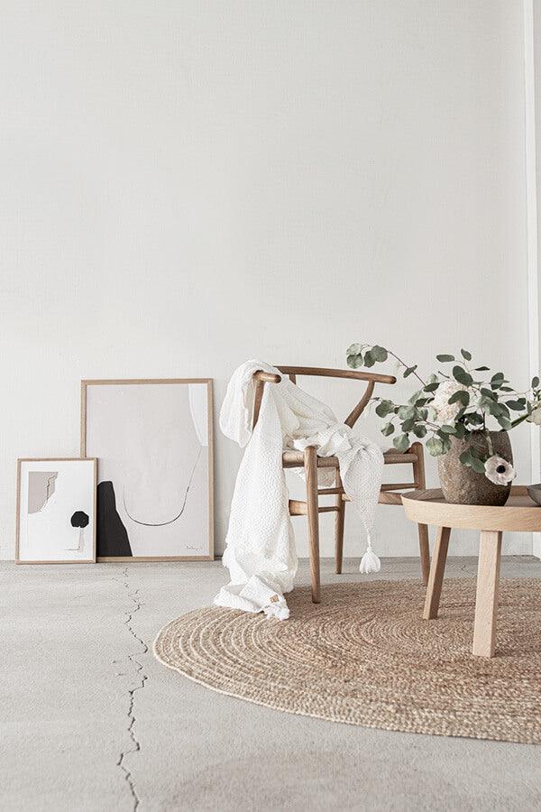 GRY juliste art print featuring a modern design, available in two sizes, ideal for framing and wall collages.