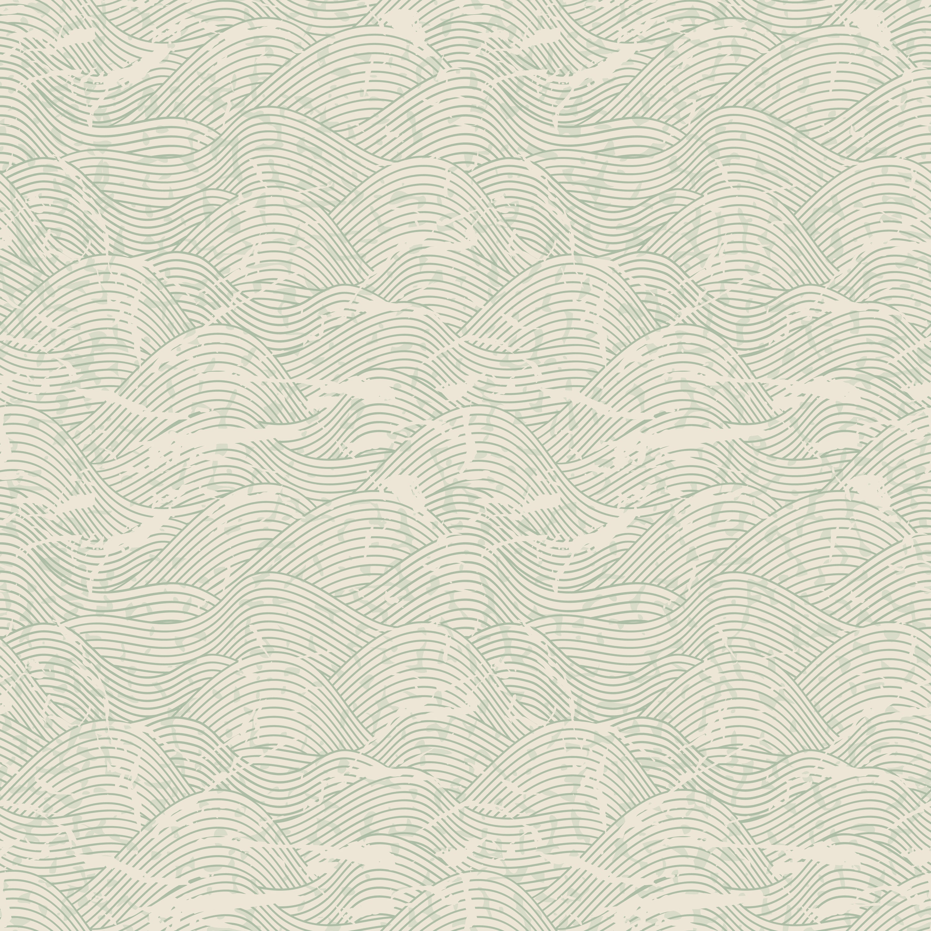 Handrawn at Sea Wallpaper featuring vibrant colors and modern design, perfect for home decor.