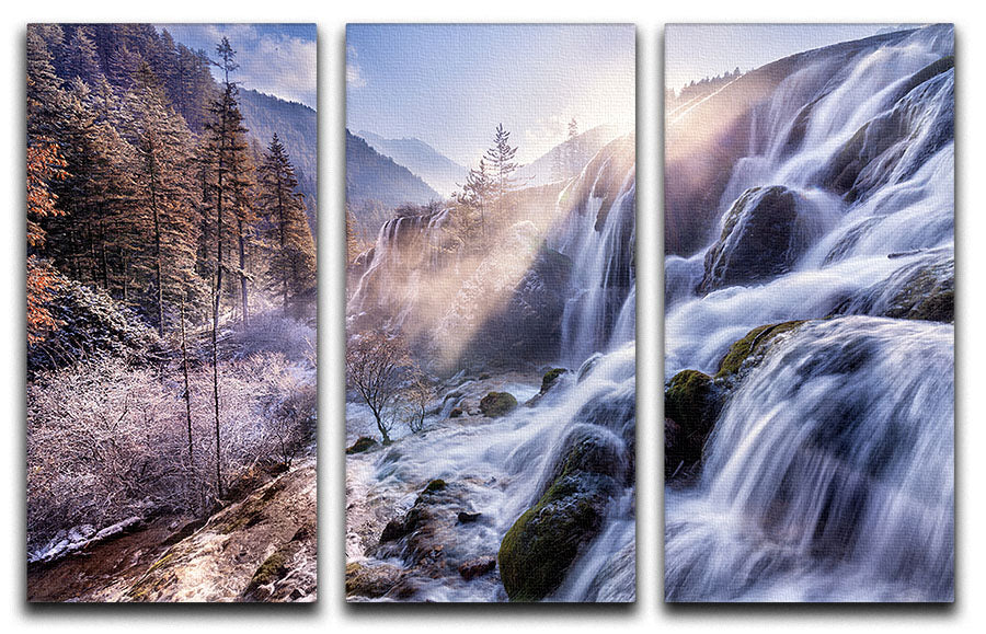 Heartless Valley 3 Split Panel Canvas Print featuring three cohesive panels with stunning artwork, perfect for home or office decor.