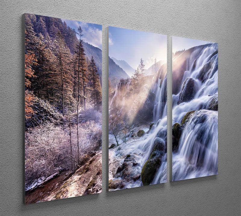 Heartless Valley 3 Split Panel Canvas Print featuring three cohesive panels with stunning artwork, perfect for home or office decor.