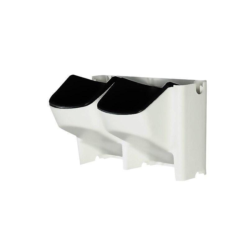 High Quality Plant Wall-Mounted Flower Pot made of durable PP resin, featuring a stackable design and removable inner pot for easy plant care.