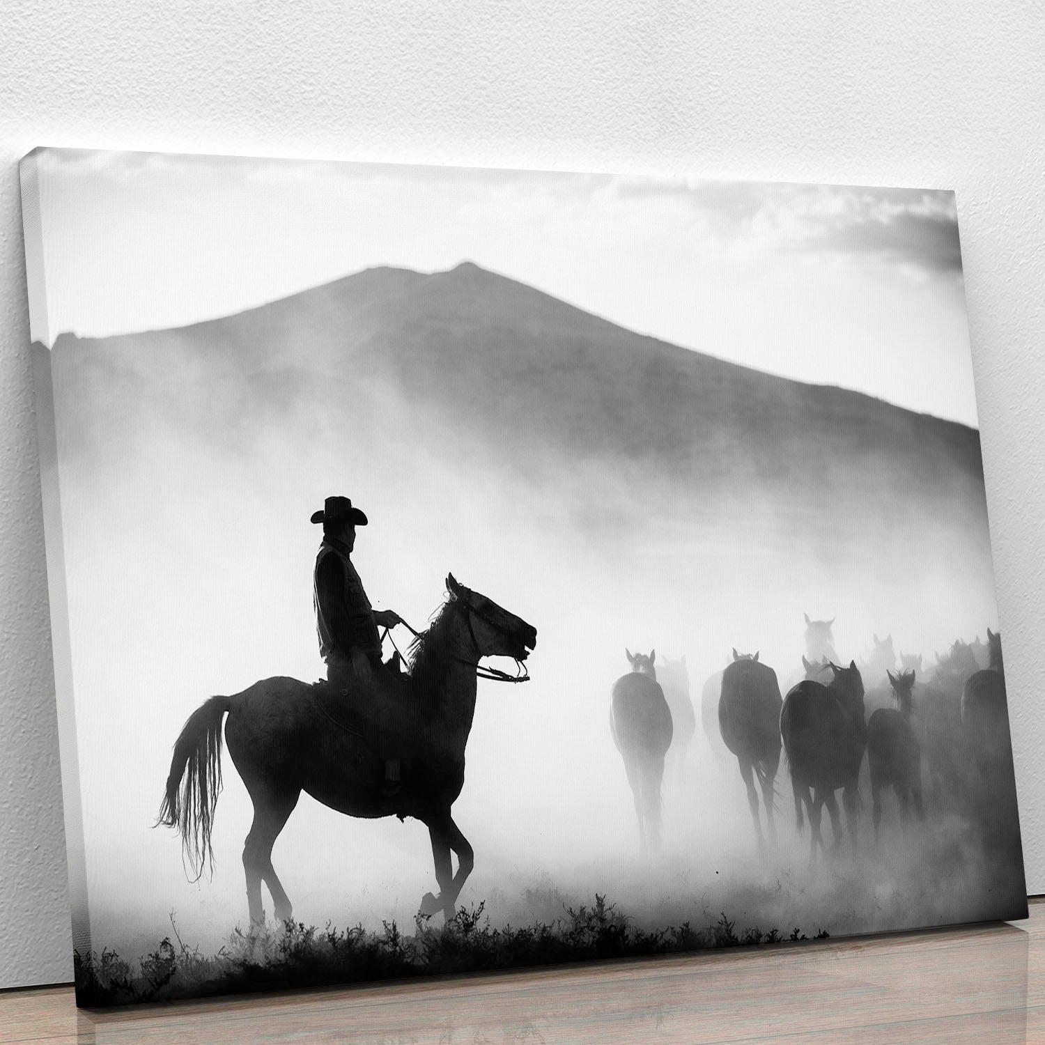 His Territory Canvas Print showcasing vibrant colors and intricate details, perfect for home or office decor.