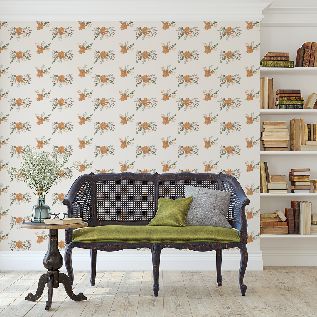 Home Bound Cream Wallpaper featuring a modern design, perfect for stylish home decor.