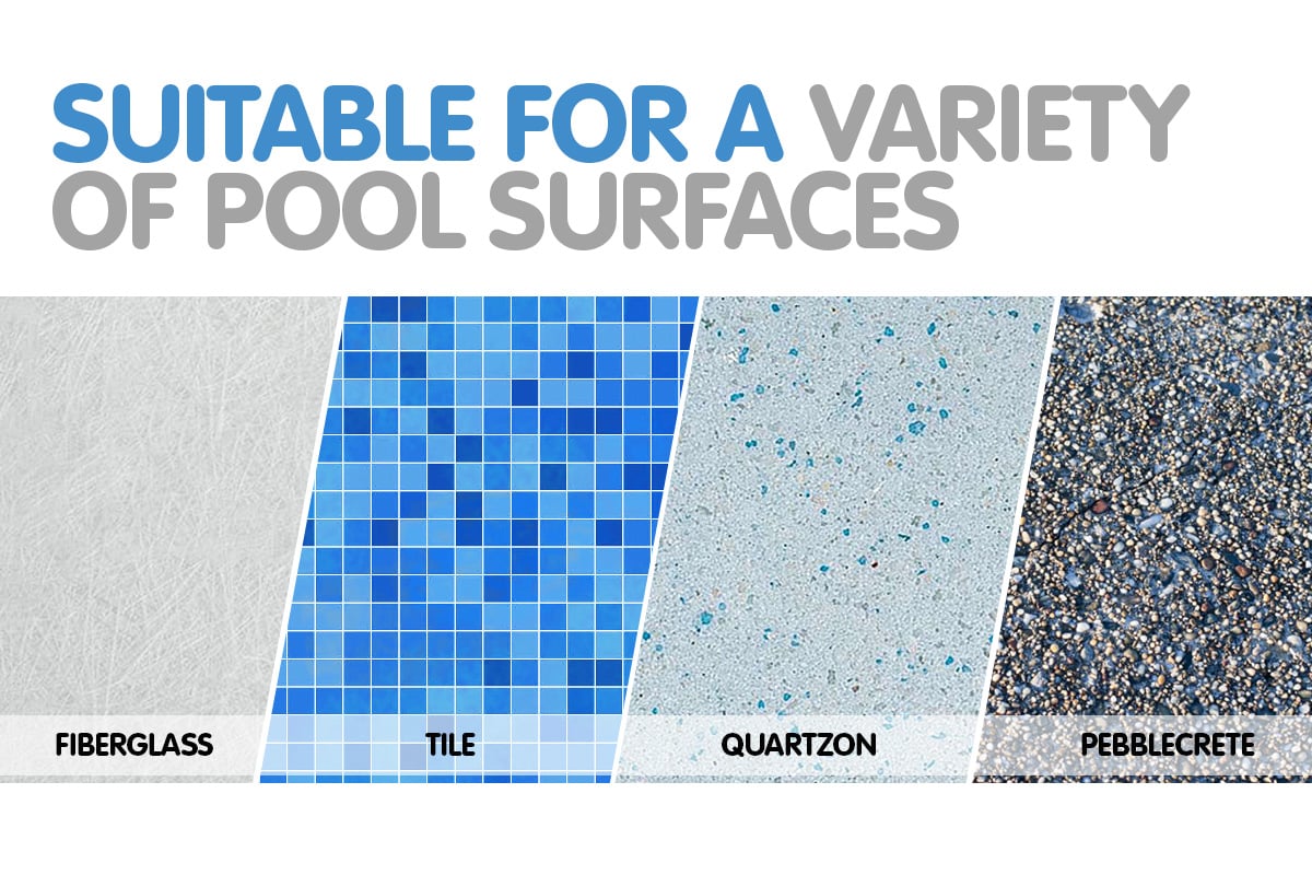 HydroActive Automatic Swimming Pool Vacuum Cleaner with hose sections, designed for efficient pool cleaning.