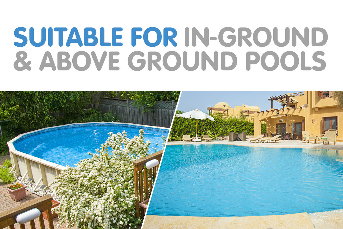 HydroActive Automatic Swimming Pool Vacuum Cleaner with hose sections, designed for efficient pool cleaning.