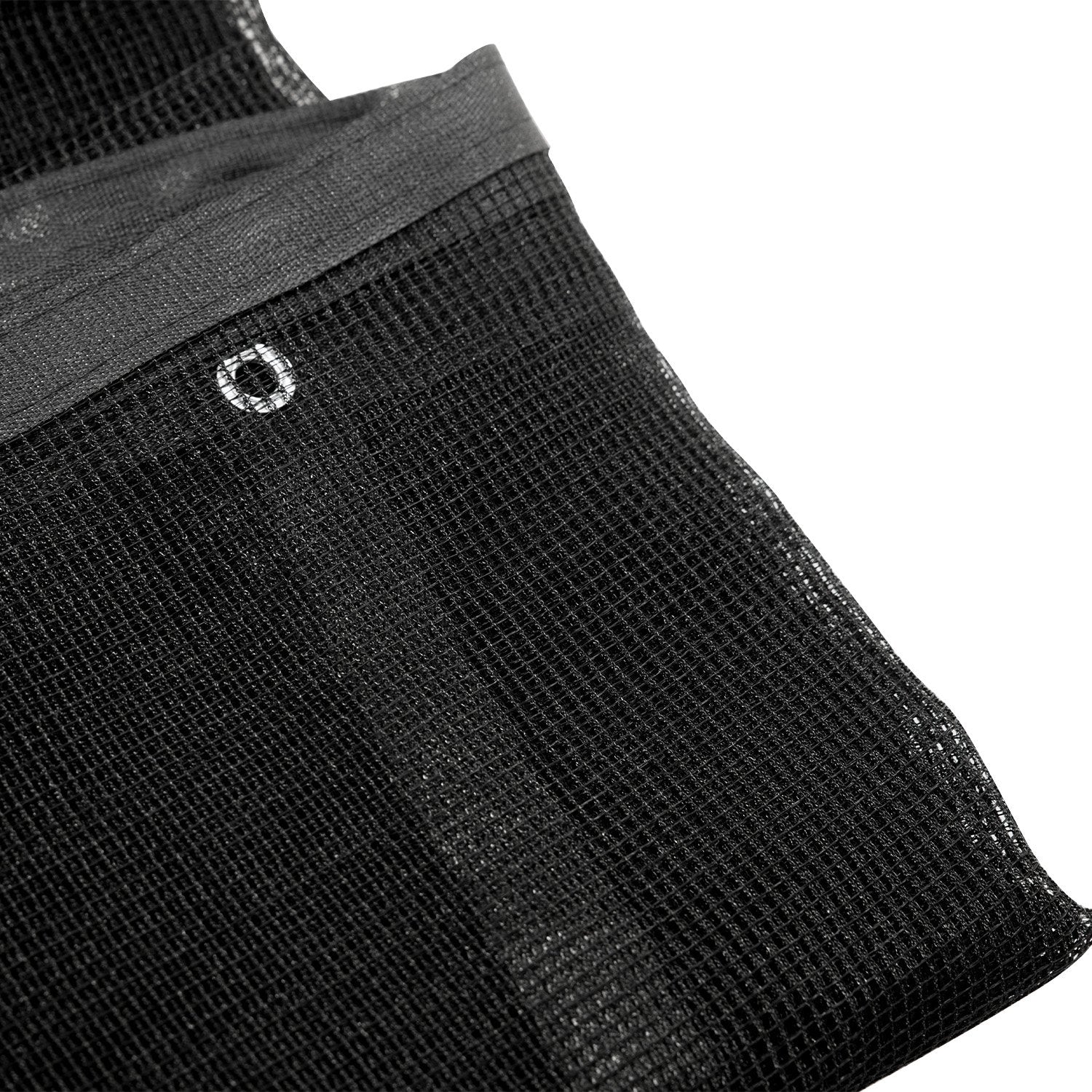 HydroActive Swimming Pool Net measuring 5 x 12m, designed for effective debris removal with durable UV-treated polyethylene and strong aluminium eyelets.