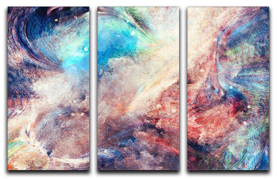 A stunning 3-panel canvas print featuring captivating designs that enhance any living space.