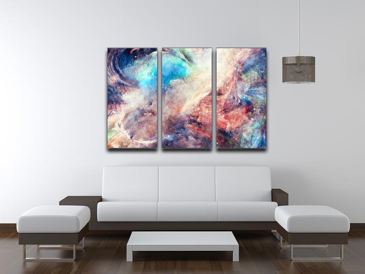 A stunning 3-panel canvas print featuring captivating designs that enhance any living space.