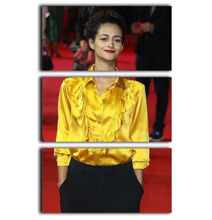 Ines Melab 3 Split Panel Canvas Print showcasing a stunning design with three high-quality canvases, perfect for home or office decor.