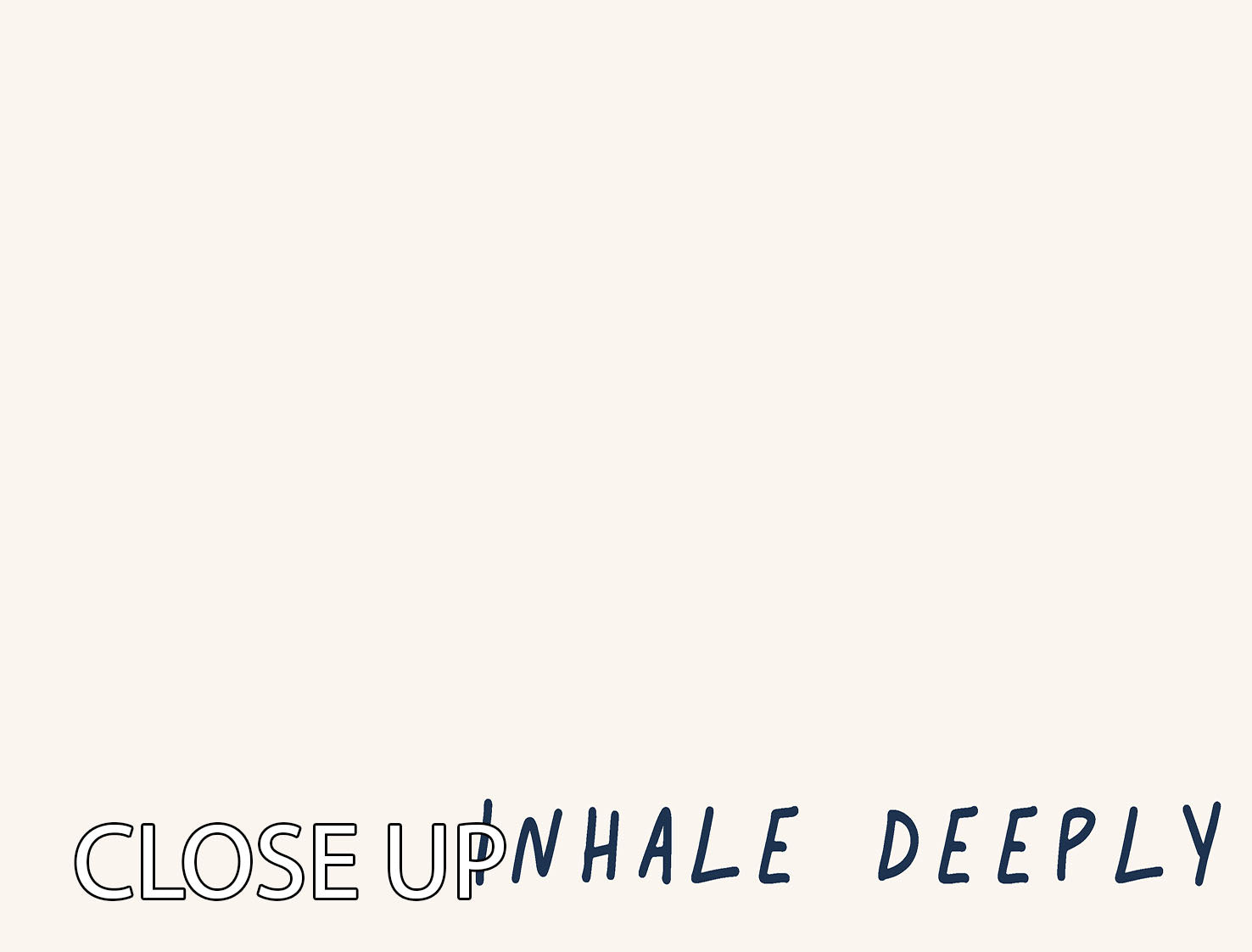 Inhale Deep 3 Split Panel Canvas Print featuring vibrant colors and intricate designs, perfect for home or office decor.