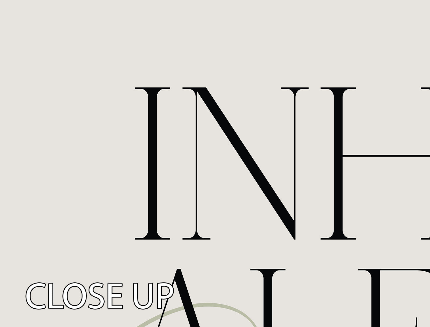 Inhale Exhale Breath 3 Split Panel Canvas Print showcasing three elegant panels with modern art design, perfect for home decor.