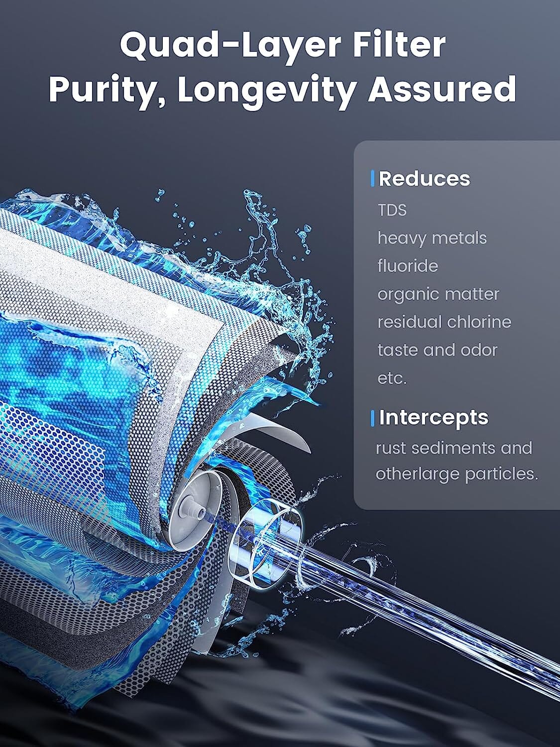 Waterdrop K19 Instant Hot Countertop RO System showcasing its sleek design and advanced features for instant hot water and filtration.