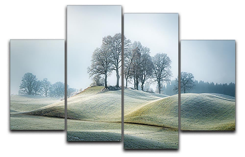 It Is Not In Tuscany 4 Split Panel Canvas artwork featuring four equal sections creating a cohesive image.