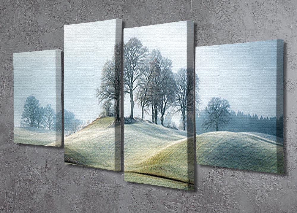 It Is Not In Tuscany 4 Split Panel Canvas artwork featuring four equal sections creating a cohesive image.