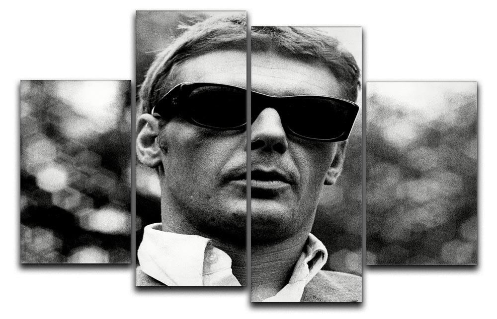 James Fox 4 Split Panel Canvas artwork featuring four equal sections, showcasing a cohesive and dynamic design.