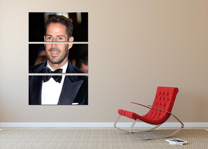 Jamie Redknapp 3 Split Panel Canvas Print showcasing vibrant colors and elegant design, perfect for home or office decor.