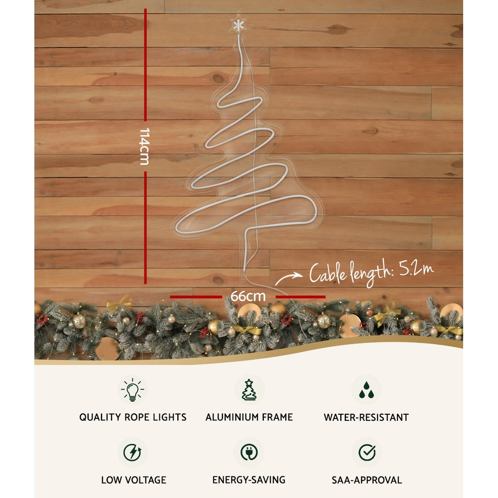 Jingle Jollys Christmas Lights featuring vibrant green LED bulbs on a sturdy frame, perfect for outdoor holiday decorations.