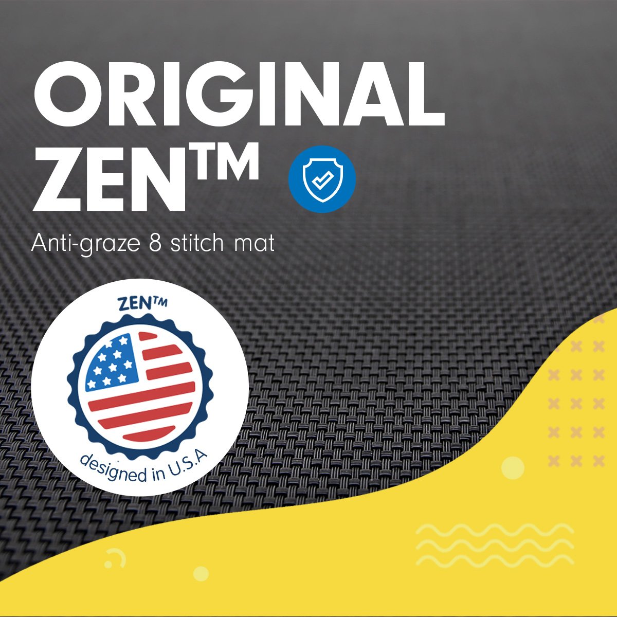 Kahuna 4.5ft trampoline with safety net and padded springs, designed for children's outdoor play.