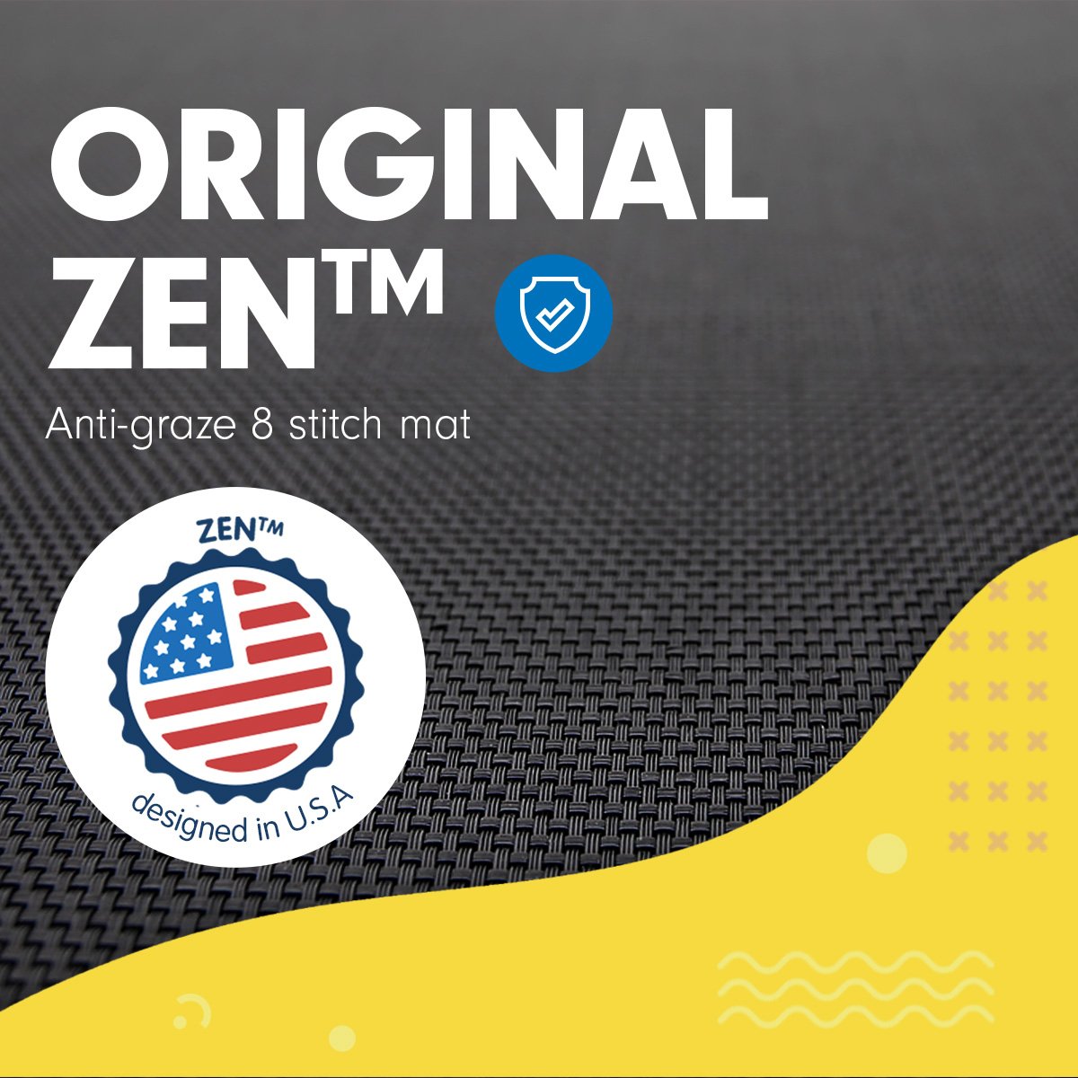 Kahuna 4.5ft round trampoline with safety net and padded springs, designed for children's outdoor play.