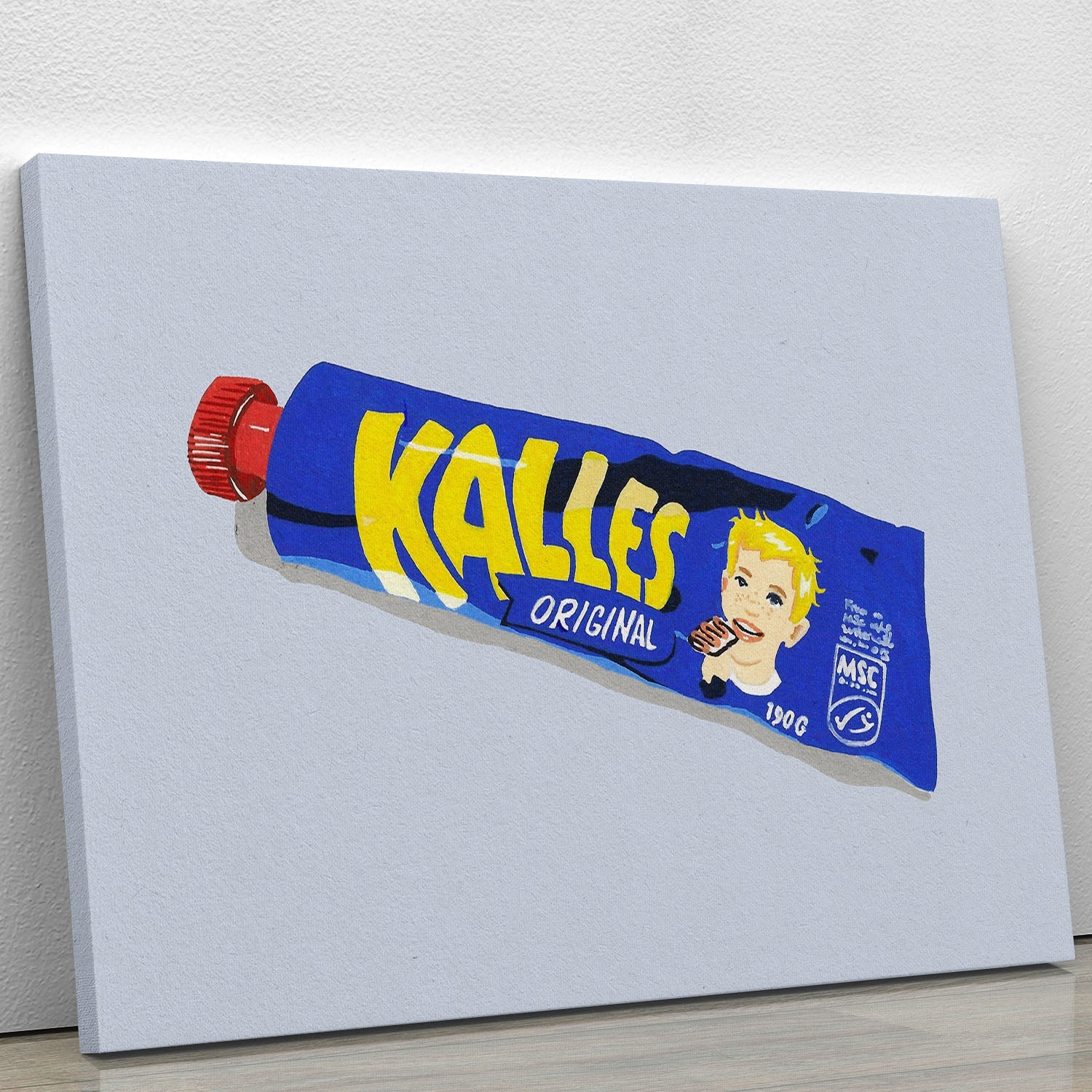 Kalles Original Canvas Print featuring vibrant modern art and nature designs, perfect for home decor.