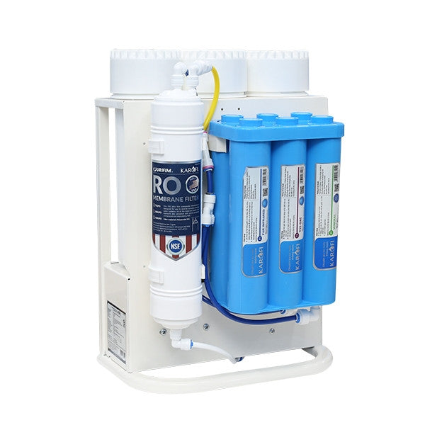 Karofi U05 10-Stage Reverse Osmosis Unit showcasing its sleek design and filtration system.