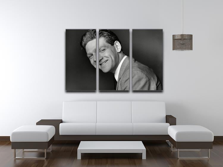 Kenneth Branagh 1987 3 Split Panel Canvas Print showcasing a captivating design, perfect for enhancing any living space.