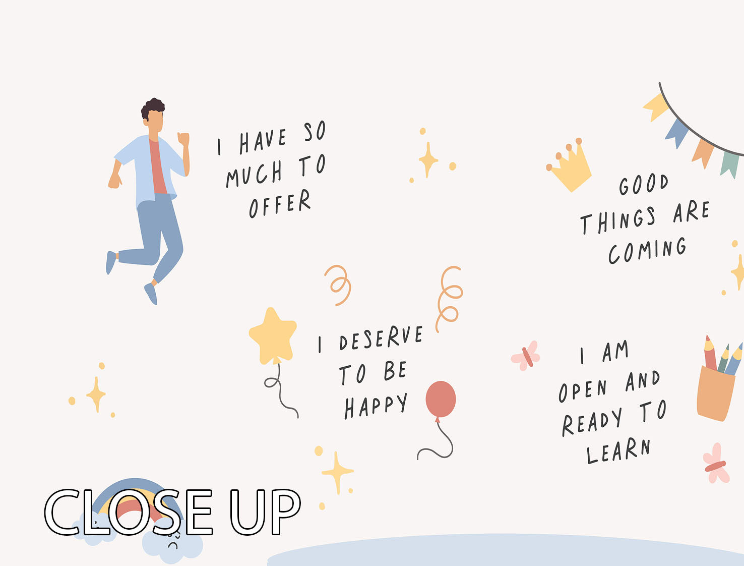 Keeptitpositive 3 Split Panel Canvas Print showcasing vibrant designs in three panels, perfect for home or office decor.