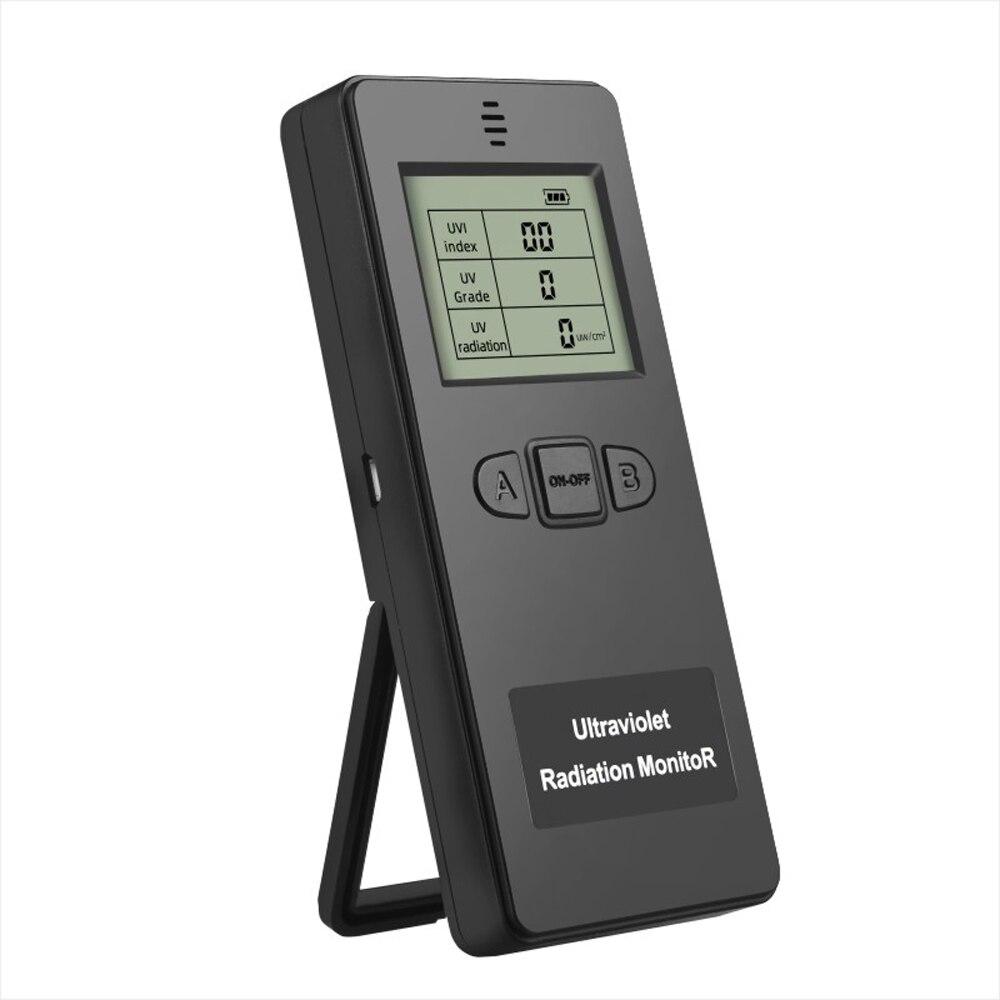 KF-90 Digital Ultraviolet Radiation Detector with a digital display and ergonomic design, measuring UV radiation levels.