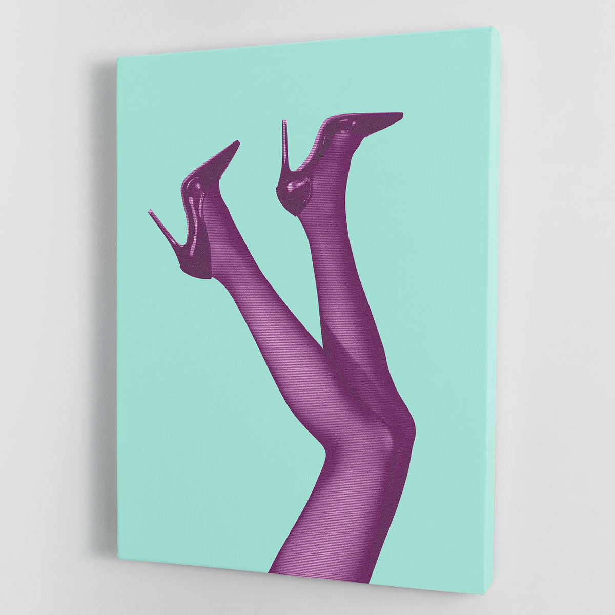 Kick Up Your Heels #06 Canvas Print showcasing vibrant colors and modern design, perfect for enhancing any decor.