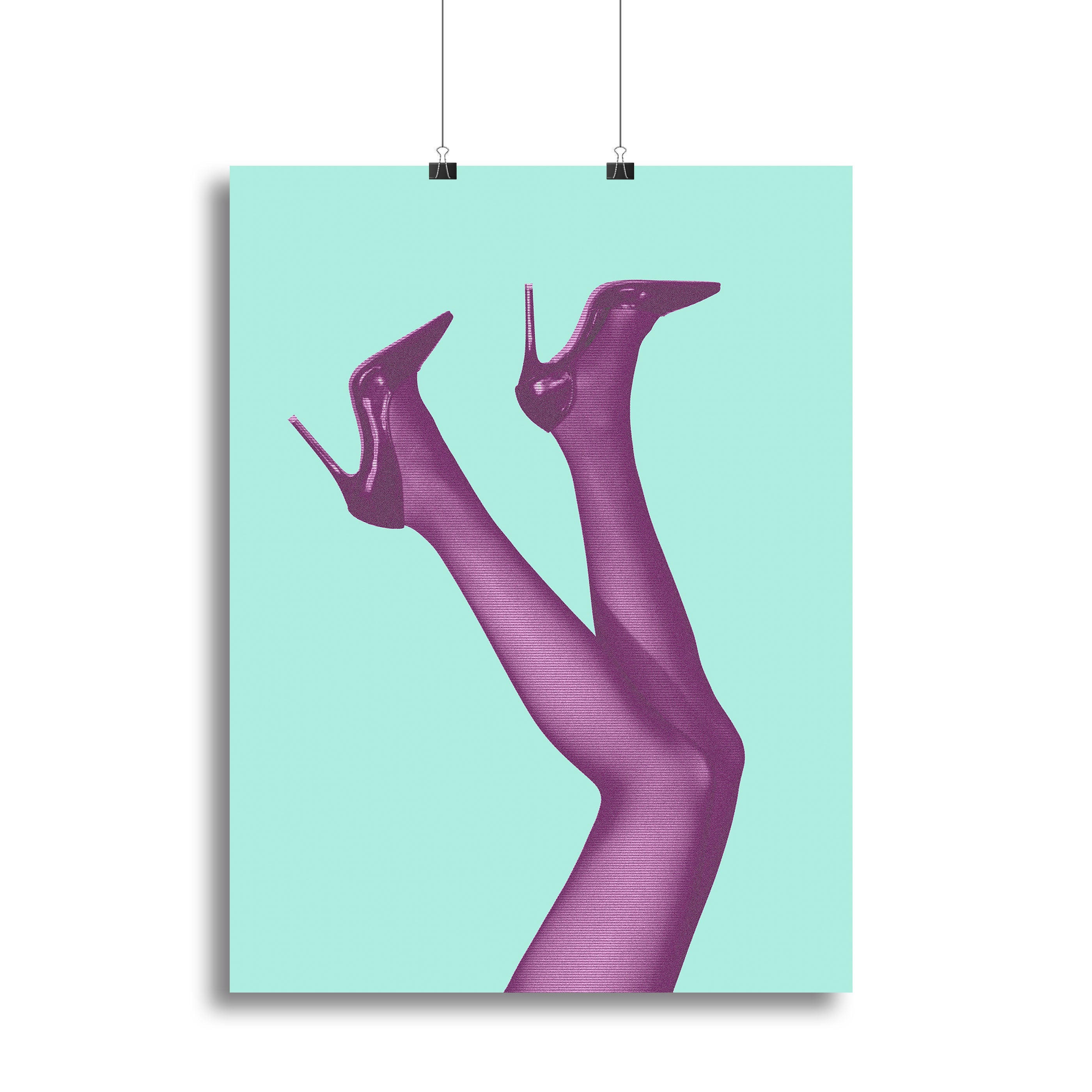 Kick Up Your Heels #06 Canvas Print showcasing vibrant colors and modern design, perfect for enhancing any decor.