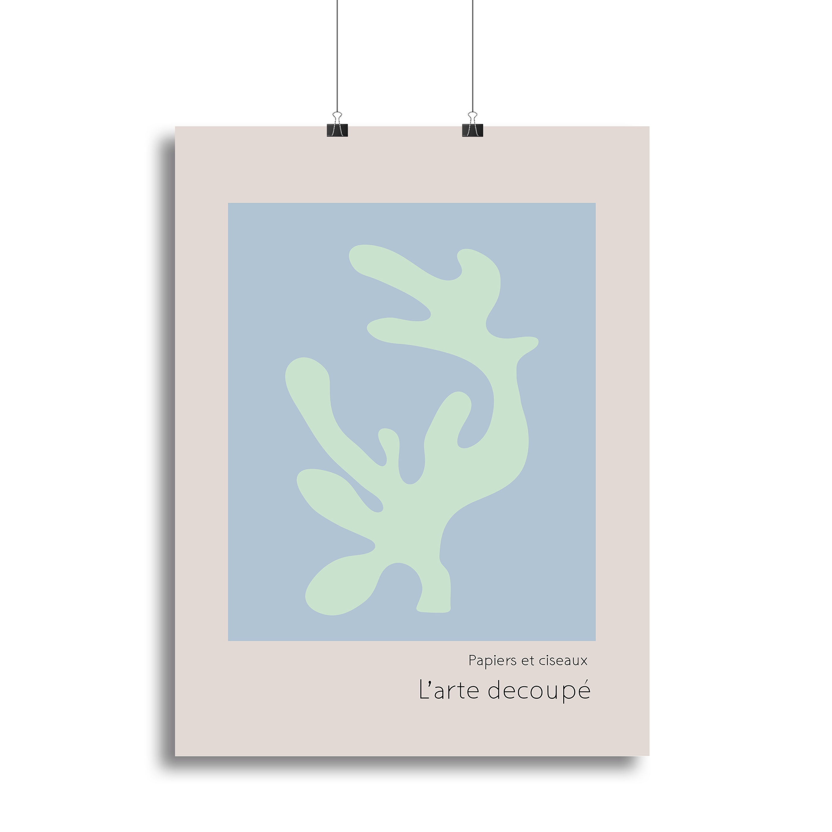 L'arte DecoupAc canvas print showcasing vibrant modern art design, perfect for home or office decor.