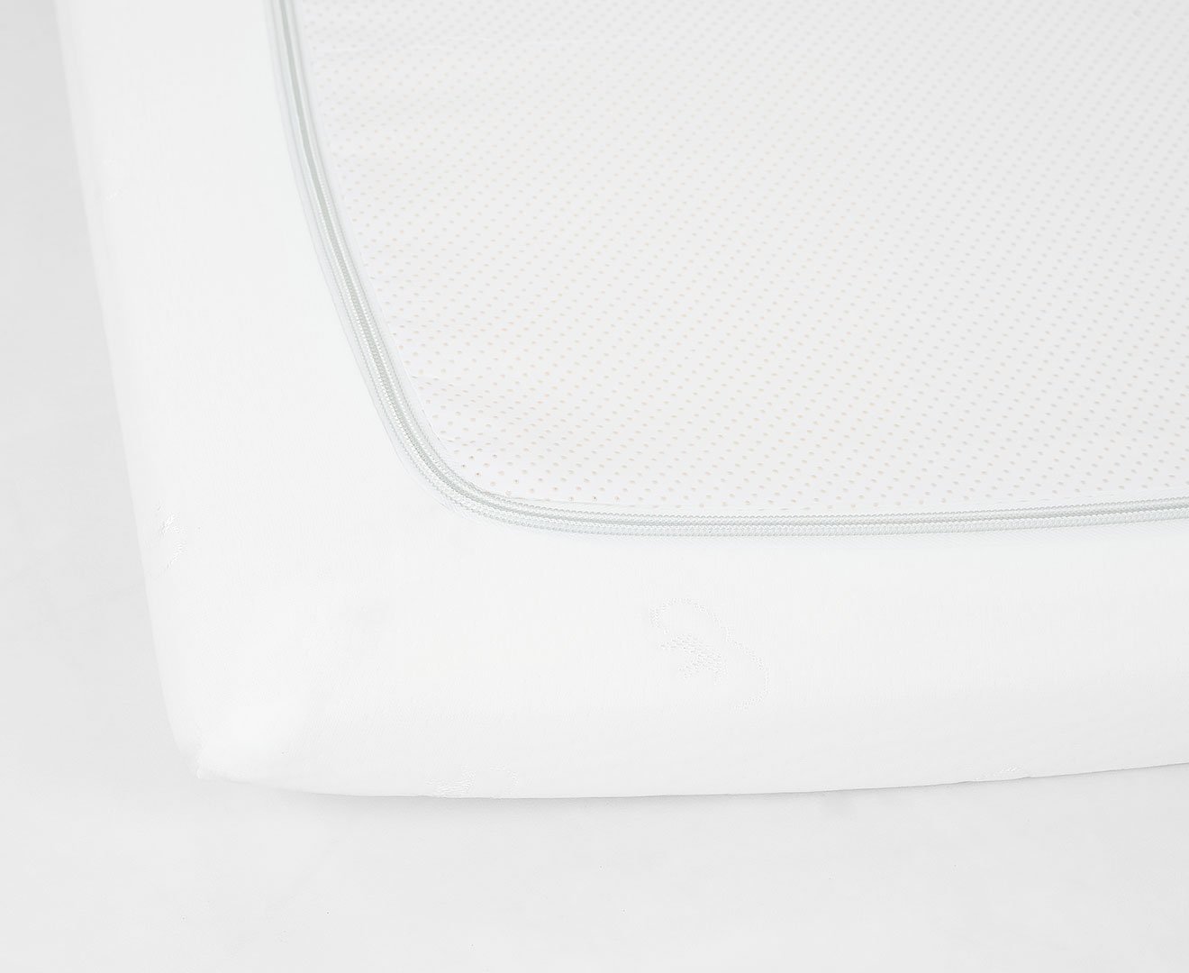 Laura Hill High Density Mattress Foam Topper 7cm for single size bed, featuring a removable jacquard cover and high-quality foam for ultimate comfort.